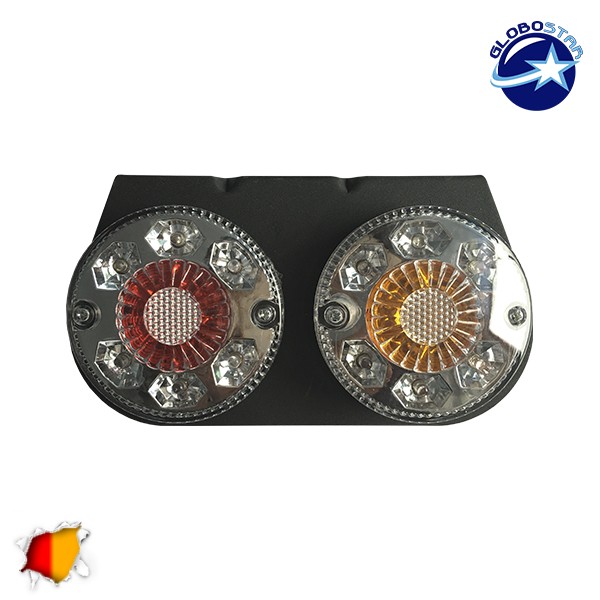 Πίσω Φανάρι Φορτηγού 22 LED 24 Volt Universal Αδιάβροχο IP66 GloboStar 75499