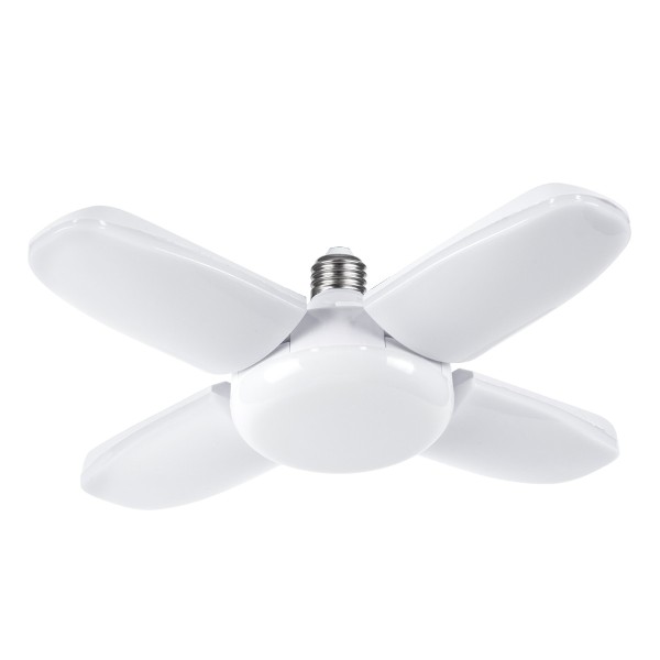 GloboStar® 999-0005 Λάμπα LED E27 Fan Blade 60W 6780lm 180° AC 220-240V IP20 Φ35 x Υ10cm Φυσικό Λευκό 4000K