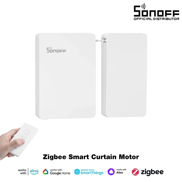 GloboStar® 80133 SONOFF ZBCurtain - Zigbee Smart Curtain Motor
