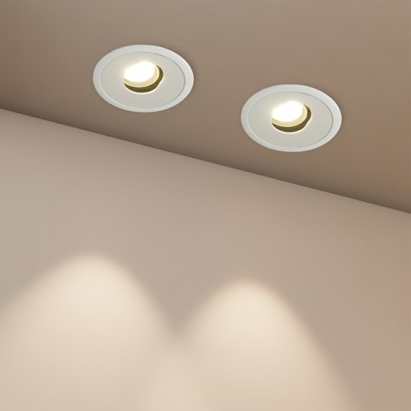 kelvo® ASYMMETRICAL KLV-101-0133 Χωνευτό Downlight Σποτ LED 7W 875lm 15°x30° AC 220-240V IP20 Φυσικό Λευκό 4500K - Bridgelux COB Chip & TÜV SÜD Driver - Λευκό Ματ - Μ8.3 x Π8.3 x Υ8.2cm / Q7.3cm - 5 Χρόνια Εγγύηση