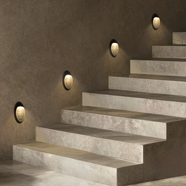 kelvo® STEPART KLV-101-0101 Μοντέρνο Φωτιστικό Σκαλοπατιού - Διαδρόμου LED 3W 375lm 45° AC 220-240V Αδιάβροχο IP65 Θερμό Λευκό 2700K - Lumileds SMD Chip & TÜV SÜD Driver - Μαύρο Ματ - Μ13 x Π5.5 x Υ26cm - 5 Χρόνια Εγγύηση