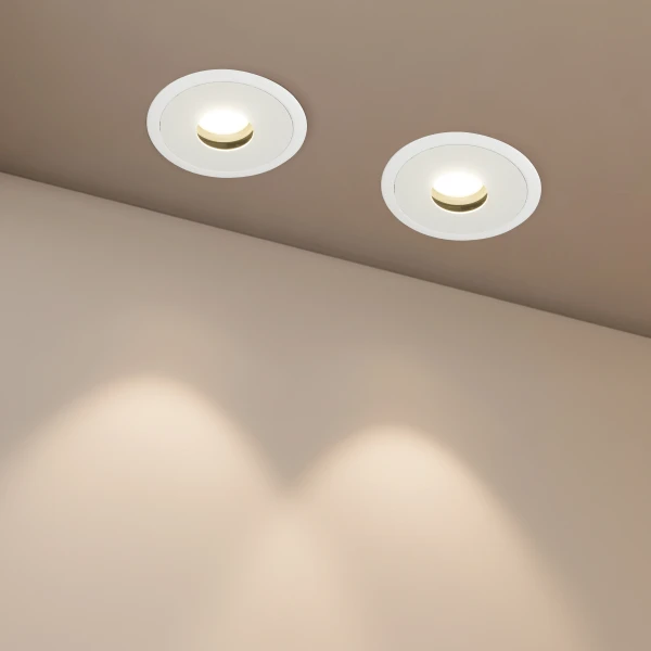 kelvo® PINADO KLV-101-0127 Χωνευτό Downlight Σποτ LED 7W 840lm 15° AC 220-240V IP20 Θερμό Λευκό 2700K - Bridgelux COB Chip & TÜV SÜD Driver - Λευκό Ματ - Μ8.3 x Π8.3 x Υ8.2cm / Q7.3cm - 5 Χρόνια Εγγύηση