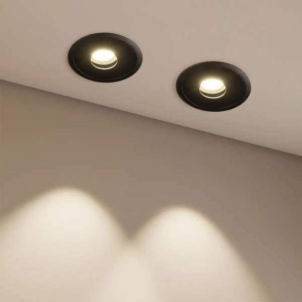 kelvo® PINADO KLV-101-0128 Χωνευτό Downlight Σποτ LED 7W 875lm 15° AC 220-240V IP20 Φυσικό Λευκό 4500K - Bridgelux COB Chip & TÜV SÜD Driver - Μαύρο Ματ - Μ8.3 x Π8.3 x Υ8.2cm / Q7.3cm - 5 Χρόνια Εγγύηση