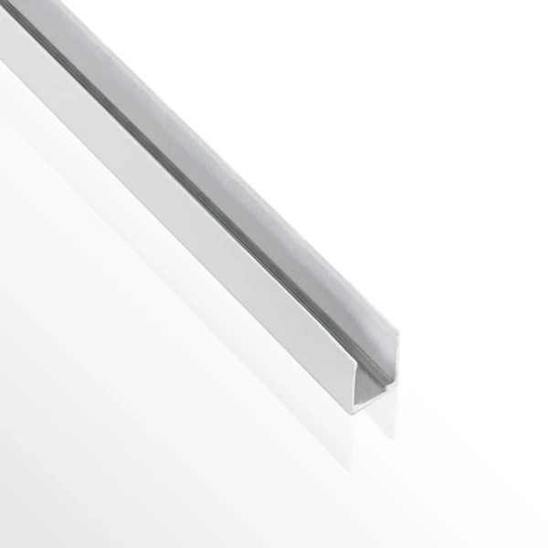 kelvo® NEONPRO KLV-101-0067 Βάση Στήριξης για Neon Flex - Λευκό Ματ - Μ300 x Π0.8 x Υ1.3cm - Πακέτο 5 Τεμαχίων