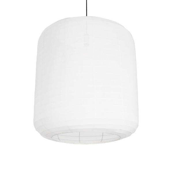 GLOBOSTAR® ROMINA 62001 Μοντέρνο Κρεμαστό Φωτιστικό Οροφής με Ντουί 1 x E27 AC 220-240V IP20 - Λευκό - Μ60 x Π60 x Υ65cm