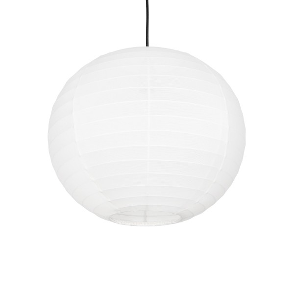 GLOBOSTAR® ROMINA 62004 Μοντέρνο Κρεμαστό Φωτιστικό Οροφής με Ντουί 1 x E27 AC 220-240V IP20 - Λευκό - Μ40 x Π40 x Υ37cm