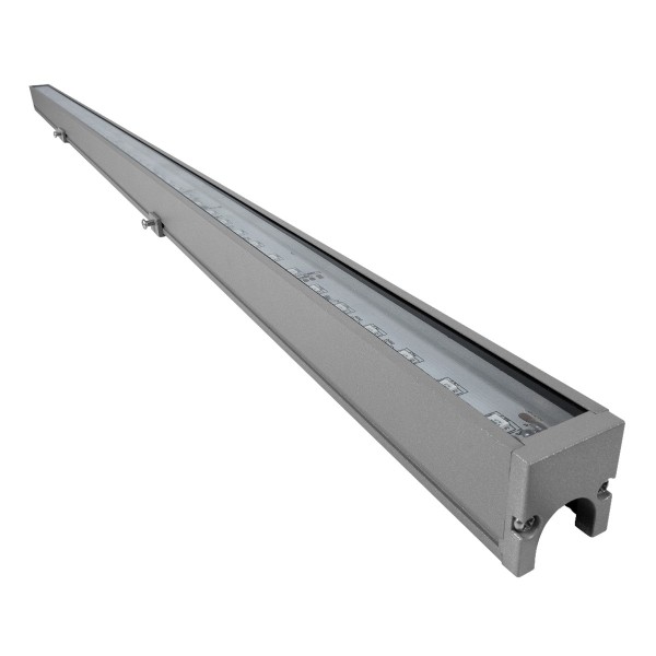 GLOBOSTAR® DIGIBAR 90210 Ψηφιακή Pixel Addressable Facade Μπάρα LED 12W 600lm 45° DC 24V Αδιάβροχο IP65 8 x Pixel Πολύχρωμο RGB Dimmable DMX512 SPI/TTL Protocol IC UCS512C0 - Bridgelux SMD Chip - Γκρι Ανθρακί - Μ100 x Π3.2 x Υ3cm - 3 Χρόνια Εγγύηση