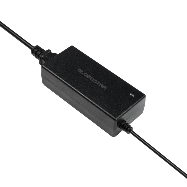 GLOBOSTAR® VOLTIX GLB-107-0007 Τροφοδοτικό/Μετασχηματιστής Class II SELV 60W 2.5A AC 220-240V σε DC 24V IP20 - Μαύρο Ματ - Μ11.5 x Π5 x Υ3.2cm - 3 Χρόνια Εγγύηση