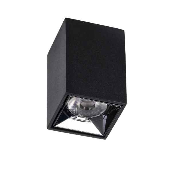 kelvo® LUMINAR KLV-101-0323 Φωτιστικό Downlight Σποτ LED 3W 405lm 36° AC 220-240V IP20 Θερμό Λευκό 2700K - Osram SMD Chip & TÜV SÜD Driver - Μαύρο Ματ - Μ4.2 x Π4.2 x Υ6.6cm - 5 Χρόνια Εγγύηση