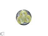 GloboStar® 67789 Λαμπτήρας LED High Power LED Moto Βάση H6 15 Watt 6000k
