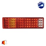 Πίσω Φανάρι Φορτηγού 64 LED 24 Volt Universal Αδιάβροχο IP66 GloboStar 75497