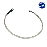 GloboStar® 226031 Connector AC/DC 230 Volt έως 10 μέτρα για OVALE 120° Degree Neon Flex LED DC 230V 2 Pin