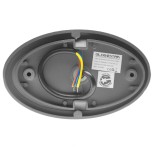 GloboStar® THIRD 93069 LED Φωτιστικό Τοίχου Αρχιτεκτονικού Φωτισμού Up Down Γκρι Αδιάβροχο IP65 10 Watt 30° 1400lm 230V CREE Θερμό Λευκό Μ15.1 x Π9.3 x Υ14.5cm