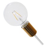 GloboStar® OLINDA 01383 Μοντέρνο Industrial Φωτιστικό Οροφής Πολύφωτο Λευκό Μεταλλικό Φ95 x Y17cm