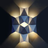 GloboStar® 96509 LED Φωτιστικό Τοίχου Απλίκα STEALTH Αρχιτεκτονικού Φωτισμού Γκρι Αδιάβροχο IP65 10 Watt CREE 1200lm 60° 230V Ψυχρό Λευκό Μ17 x Π7.5 x Υ17cm