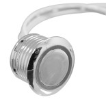 Διακόπτης LED Dimmer Αφής ON/OFF Φωτιζόμενο 3 Ampere 12/24 Volt DC Μπλε GloboStar 05072