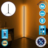 Μοντέρνο Minimal Επιτραπέζιο Μαύρο Φωτιστικό 50cm LED 8 Watt με Ασύρματο Χειριστήριο RF & Dimmer Θερμό Λευκό 3000k GloboStar ALIEN Design GLOBO-50-3