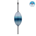 GLOBOSTAR® TEARDROP 01501 Μοντέρνο Κρεμαστό Φωτιστικό Οροφής με Ντουί 3 x G4 AC 220-240V IP20 - Τιρκουάζ - Μ16 x Π16 x Υ66cm