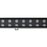 LED Wall Washer Αρχιτεκτονικού Φωτισμού 100cm GENIUS 48W CREE 24v 5760lm Δέσμης 10-30° Μοιρών Αδιάβροχο IP66 Ροζ GloboStar 05113