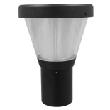 GLOBOSTAR® SOLARTIS 12126 Μοντέρνο Φωτιστικό Τοίχου - Απλίκα LED 10W 1000lm 180° με Ενσωματωμένο Φωτοβολταϊκό Panel 6V 5W & Επαναφορτιζόμενη Μπαταρία Li-ion 3.2V 6000mAh με Αισθητήρα Ημέρας-Νύχτας Αδιάβροχο IP65 Ψυχρό Λευκό 6000K - Γκρι Ανθρακί - Μ24 x Π3