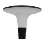 GloboStar® 12144 Αδιάβροχο IP65 Φωτιστικό Στύλου / Κολώνας Πλατείας LED 100W 12000lm AC 230v Θερμό Λευκό 3000K