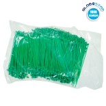 GloboStar® 78601 Δεματικά Εγκατάστασης/Τοποθέτησης Τεχνητών Φυτών & Λουλουδιών 100 x 2.5mm Πακέτο 1000 Τεμαχίων