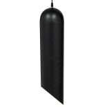 GLOBOSTAR® CARSON 01529 Μοντέρνο Κρεμαστό Φωτιστικό Οροφής με Ντουί 1 x E27 AC 220-240V IP20 - Μαύρο & Χρυσό - Μ15 x Π15 x Υ68cm