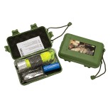 GloboStar® 79031 EXTREME Αδιάβροχος Φορητός Επαναφορτιζόμενος Φακός LED CREE XHP50 20W 2000lm & 1 x Μπαταρία 26650 2500mAh Li-ion IP68 Ψυχρό Λευκό 6000K