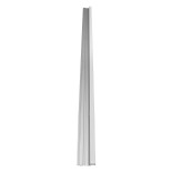 GloboStar® STAIR-PROFILE 70823-1M Προφίλ Αλουμινίου - Βάση & Ψύκτρα Ταινίας LED με Λευκό Γαλακτερό Κάλυμμα - Χρήση σε Σκαλοπάτια - Πατητό Κάλυμμα - Ασημί - 1 Μέτρο - Μ100 x Π6 x Υ2.1cm
