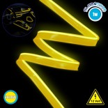 Εύκαμπτο φωτιζόμενο καλώδιο Neon Κίτρινο GloboStar 08008