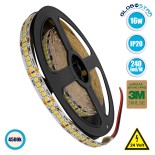 GloboStar® 70241 Ταινία LED SMD 2835 5m 16W/m 240LED/m 2800lm/m 120° DC 24V IP20 Φυσικό Λευκό 4500K
