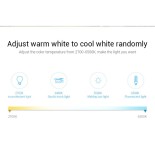 GloboStar® 73425 Mi-Light B0 LED RGBW+WW+CCT Smart Ασύρματο Χειριστήριο Αφής 2.4G RF Φορητό/Τοίχου με Μπαταρία για όλα τα Mi-Light Controller Box