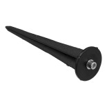 GloboStar® 75582 Προβολάκι Κήπου Καρφωτό - Δαπέδου Bridgelux COB LED 10W 1150lm 35° DC 12-24V Αδιάβροχο IP67 Φυσικό Λευκό 4500K Dimmable