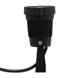 GLOBOSTAR® TREELIGHT-COBO 75584 Σποτ Φωτισμού για Φυτά - Δέντρα LED 10W 1000lm 35° DC 12-24V Αδιάβροχο IP65 Ultra Θερμό Λευκό 2200K Dimmable - Μαύρο - Μ6 x Π6 x Υ12.5cm - 3 Χρόνια Εγγύηση