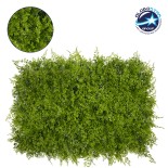 GloboStar® 78414 Artificial - Συνθετικό Τεχνητό Διακοσμητικό Πάνελ Φυλλωσιάς - Κάθετος Κήπος Λέιλαντ - Νάνος Κισσός Πράσινο - Λαδί Πράσινο Μ60 x Υ40 x Π9cm