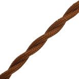 GLOBOSTAR® MANHATTAN 01455 Μοντέρνο Κρεμαστό Φωτιστικό Οροφής με Ντουί 1 x E27 AC 220-240V IP20 - Μπρούτζινο - Μ11 x Π11 x Υ14cm