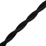GLOBOSTAR® MANHATTAN 01456 Μοντέρνο Κρεμαστό Φωτιστικό Οροφής με Ντουί 1 x E27 AC 220-240V IP20 - Μαύρο - Μ11 x Π11 x Υ14cm