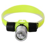 GloboStar® 79054 EXTREME Αδιάβροχος Φακός Κεφαλής LED CREE XHP50 3W 300lm IP68 Ψυχρό Λευκό 6000K