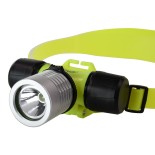 GloboStar® 79054 EXTREME Αδιάβροχος Φακός Κεφαλής LED CREE XHP50 3W 300lm IP68 Ψυχρό Λευκό 6000K