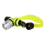 GloboStar® 79054 EXTREME Αδιάβροχος Φακός Κεφαλής LED CREE XHP50 3W 300lm IP68 Ψυχρό Λευκό 6000K