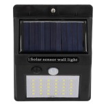 GloboStar® 71500 Αυτόνομο Ηλιακό Φωτιστικό LED SMD 6W 600lm με Ενσωματωμένη Μπαταρία 1200mAh - Φωτοβολταϊκό Πάνελ με Αισθητήρα Ημέρας-Νύχτας και PIR Αισθητήρα Κίνησης Αδιάβροχο IP65 Ψυχρό Λευκό 6000K