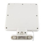 GloboStar® 71508 Λευκό Αυτόνομο Ηλιακό Φωτιστικό LED SMD 10W 150lm με Ενσωματωμένη Μπαταρία 1200mAh - Φωτοβολταϊκό Πάνελ με Αισθητήρα Ημέρας-Νύχτας και PIR Αισθητήρα Κίνησης Αδιάβροχο IP54 Ψυχρό Λευκό 6000K