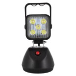 GloboStar® 79036 Φορητός Επαναφορτιζόμενος Προβολέας Εργασίας LED CREE XML2-T6 Chip 25W 2500lm με 3 Modes & με Καλώδιο Φόρτισης για Αυτοκίνητο & Πρίζας Αδιάβροχος IP54 Ψυχρό Λευκό 6000K