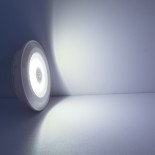 GloboStar® 79044 Φωτιστικά Νυκτός Μπαταρίας LED COB 6W 600lm με Timer & Ασύρματο Χειριστήριο RF - ΣΕΤ 3 Τεμαχίων Ψυχρό Λευκό 6000K