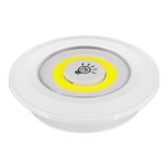 GloboStar® 79044 Φωτιστικά Νυκτός Μπαταρίας LED COB 6W 600lm με Timer & Ασύρματο Χειριστήριο RF - ΣΕΤ 3 Τεμαχίων Ψυχρό Λευκό 6000K