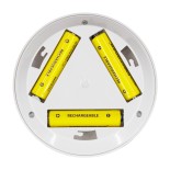 GloboStar® 79044 Φωτιστικά Νυκτός Μπαταρίας LED COB 6W 600lm με Timer & Ασύρματο Χειριστήριο RF - ΣΕΤ 3 Τεμαχίων Ψυχρό Λευκό 6000K