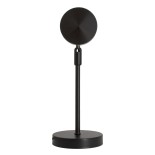 GloboStar® 00814 Μοντέρνο Minimal Επιτραπέζιο Φωτιστικό Μεταλλικό Μονόφωτο LED 12W DC 5V με Projector LENS Ειδικού Εφέ & Καλώδιο Τροφοδοσίας USB Rotation Head 180° SUN