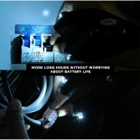 GloboStar® 79068 Γάντι Φακός με Φωτισμό LED για Δεξί Χέρι 2W με Μπαταρία CR2016 Ψυχρό Λευκό 6000K