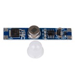 GloboStar® SENSOR-PROFILE 70697 Mini PIR Ανιχνευτής-Αισθητήρας Κίνησης Modular για Προφίλ Αλουμινίου - DC 5-24V 1 x 6A 144W - Max 6A 144W - IP20 - Γωνία Ανίχνευσης 180° & Απόσταση Ανίχνευσης 3 Μέτρα με 30 Sec Χρόνο Αναμονής -  Μ4.9 x Π1 x Υ1.2cm - 2 Χρόνι