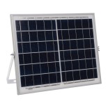 GloboStar® HERMES 71555 Αυτόνομος Ηλιακός Προβολέας LED SMD 40W 3200lm με Ενσωματωμένη Μπαταρία 5000mAh - Φωτοβολταϊκό Πάνελ με Αισθητήρα Ημέρας-Νύχτας και Ασύρματο Χειριστήριο RF 2.4Ghz Αδιάβροχος IP66 Ψυχρό Λευκό 6000K - 3 Χρόνια Εγγύηση